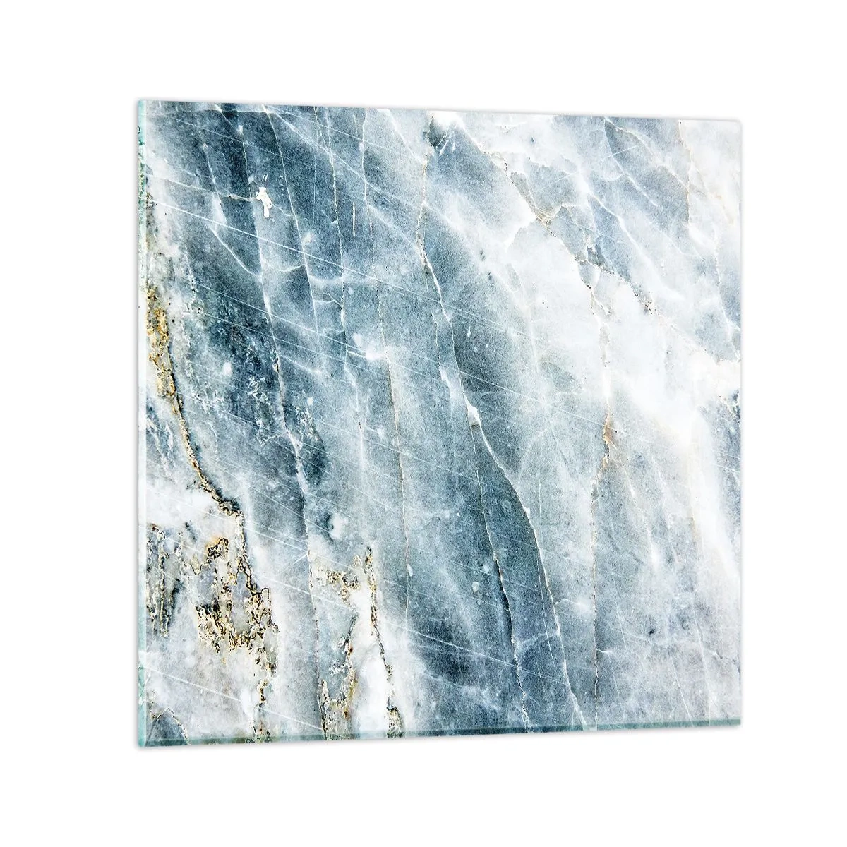 Üveg kép - Jégvilág - 40x40 cm