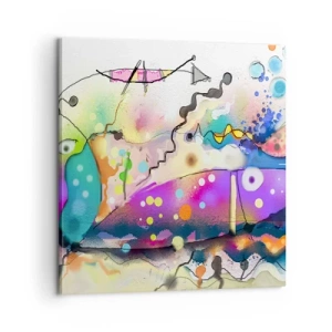 Vászonkép - Nincsenek szavak! - 60x60 cm