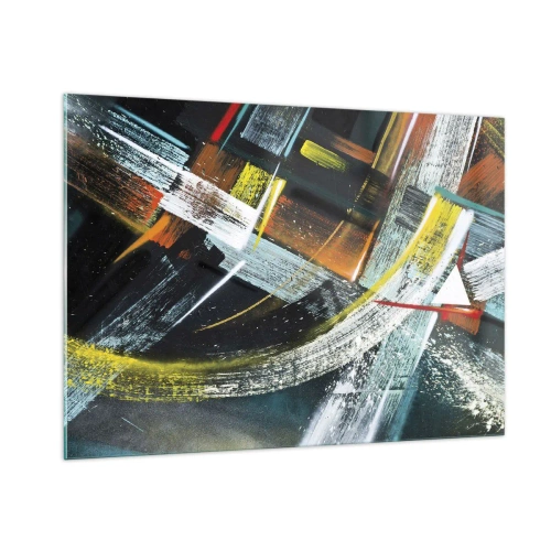 Üveg kép - A mozgás energiája - 100x70 cm