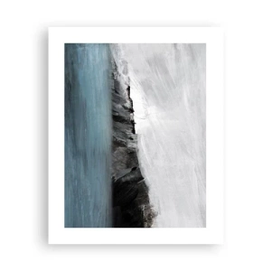 Poszter - Víz - föld: az elemek összecsapása - 40x50 cm