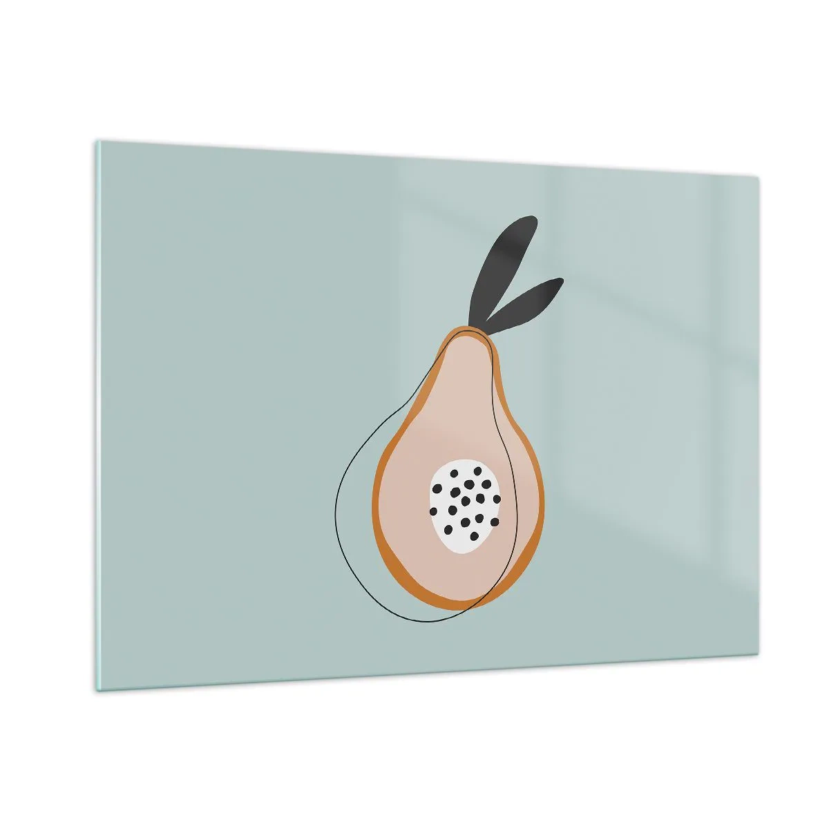 Üveg kép - Behatolás a dolgok természetébe - 100x70 cm