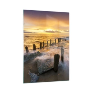 Üveg kép - A Balti-tenger nyers szépsége - 50x70 cm