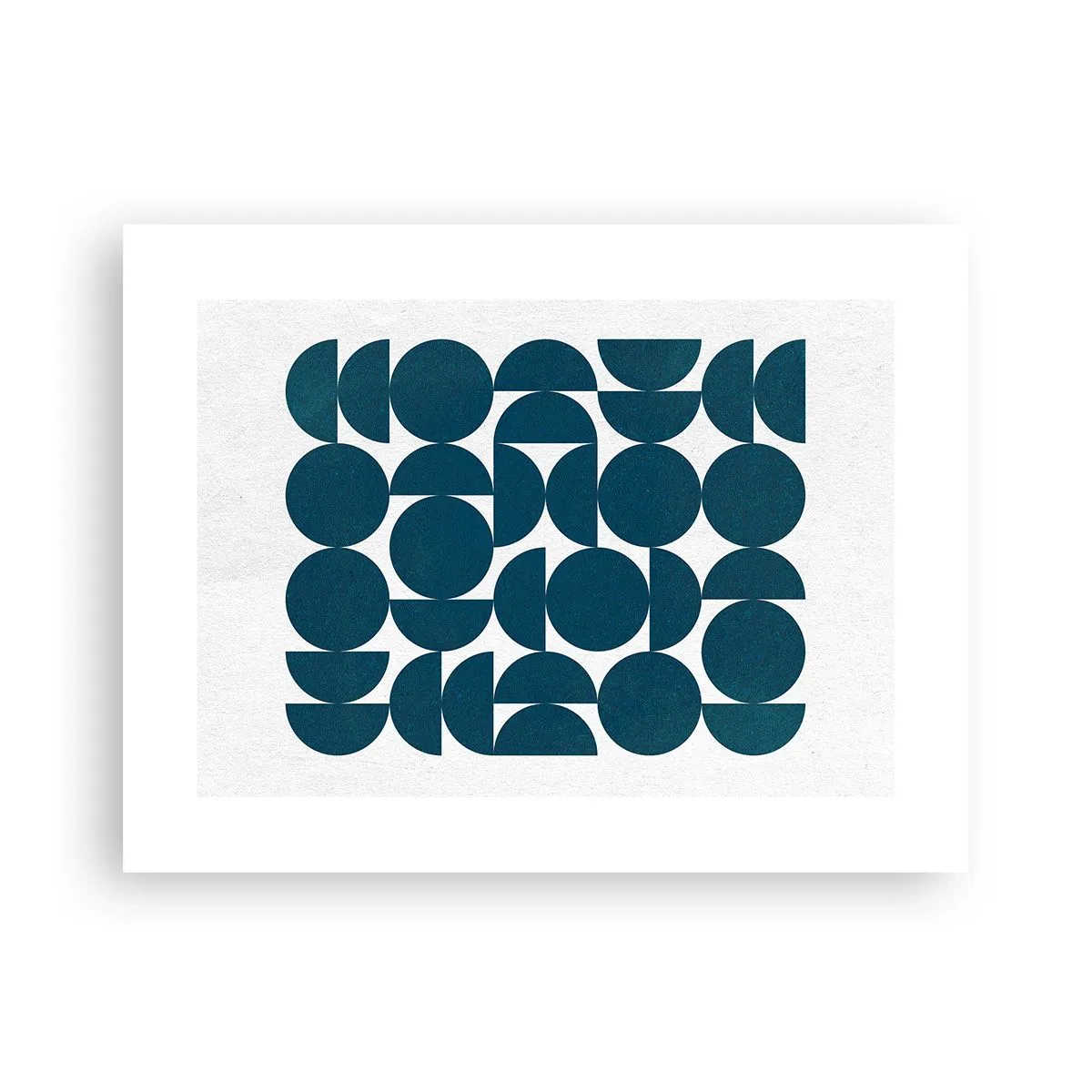 Poszter - Körök és félkörök - 40x30 cm