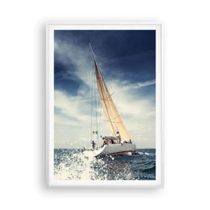 Poszter fekete keretben - Nem érnek utol! - 70x100 cm