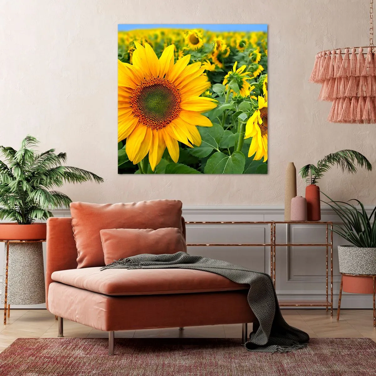 Vászonkép - Napok százai tűztek fel - 60x60 cm