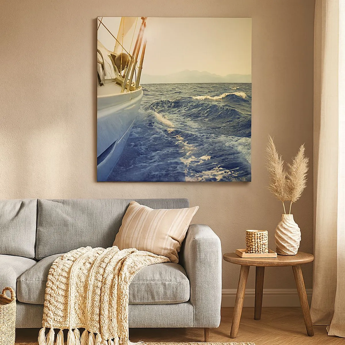 Vászonkép - A kalandhoz - 30x30 cm