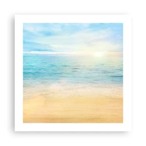 Poszter - Nagy kékség - 50x50 cm