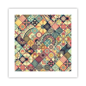 Poszter - Marokkói hangulat - 40x40 cm