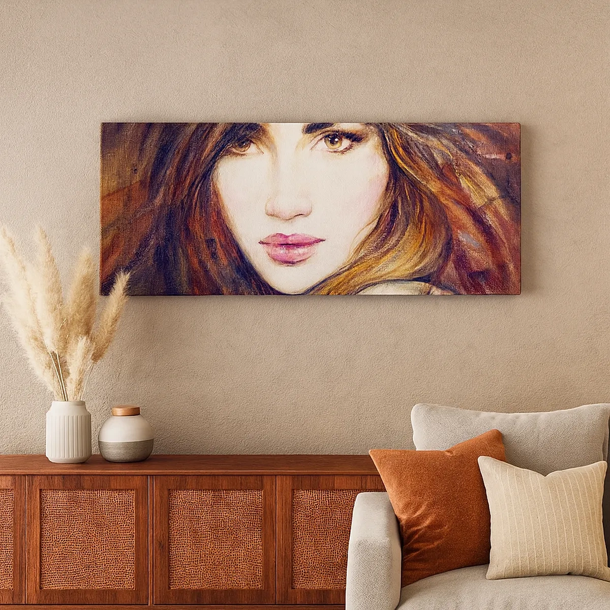 Vászonkép - Egy fillért a gondolataidért - 30x30 cm