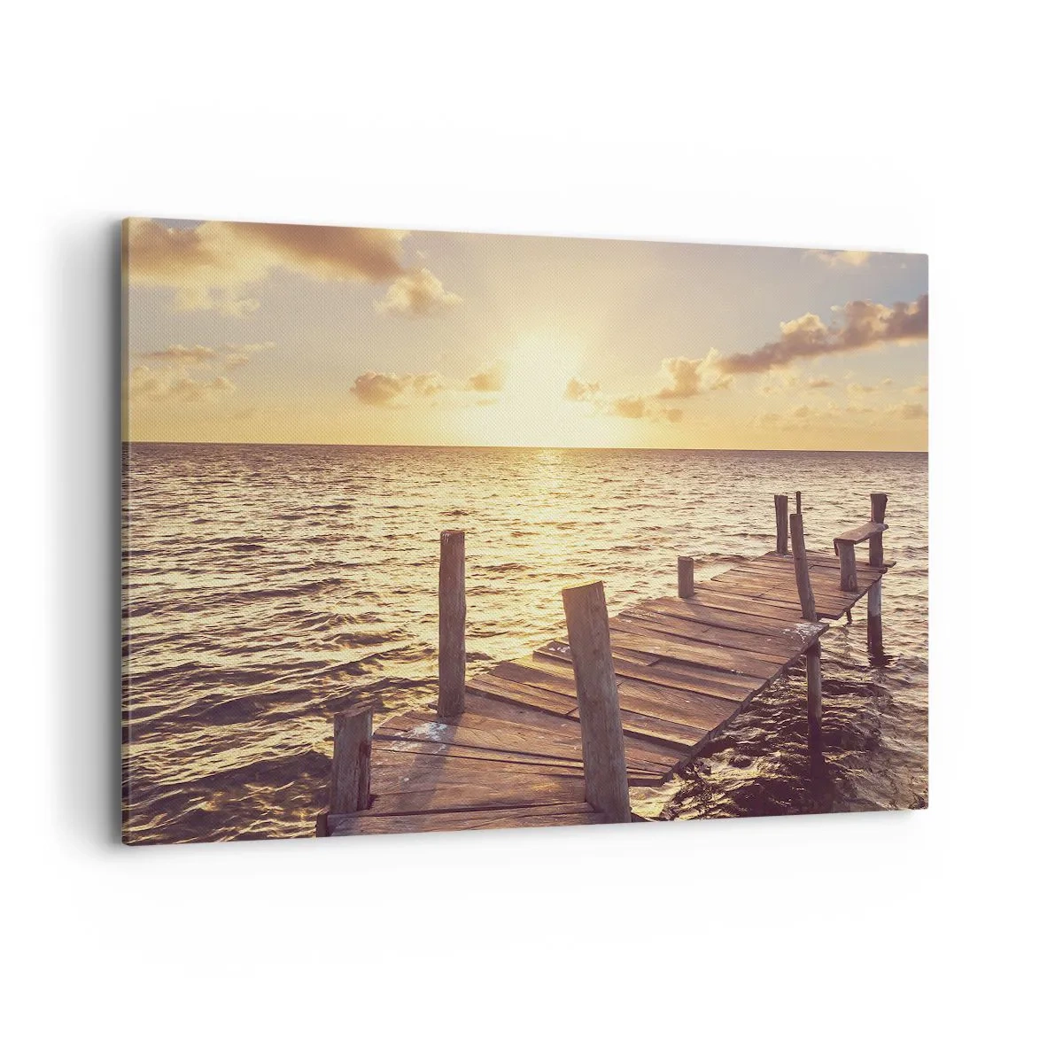 Vászonkép - A szelídség aranyföldje - 100x70 cm