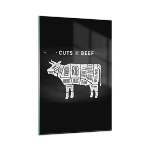 Üveg kép - Mészáros ábécéskönyve - 80x120 cm