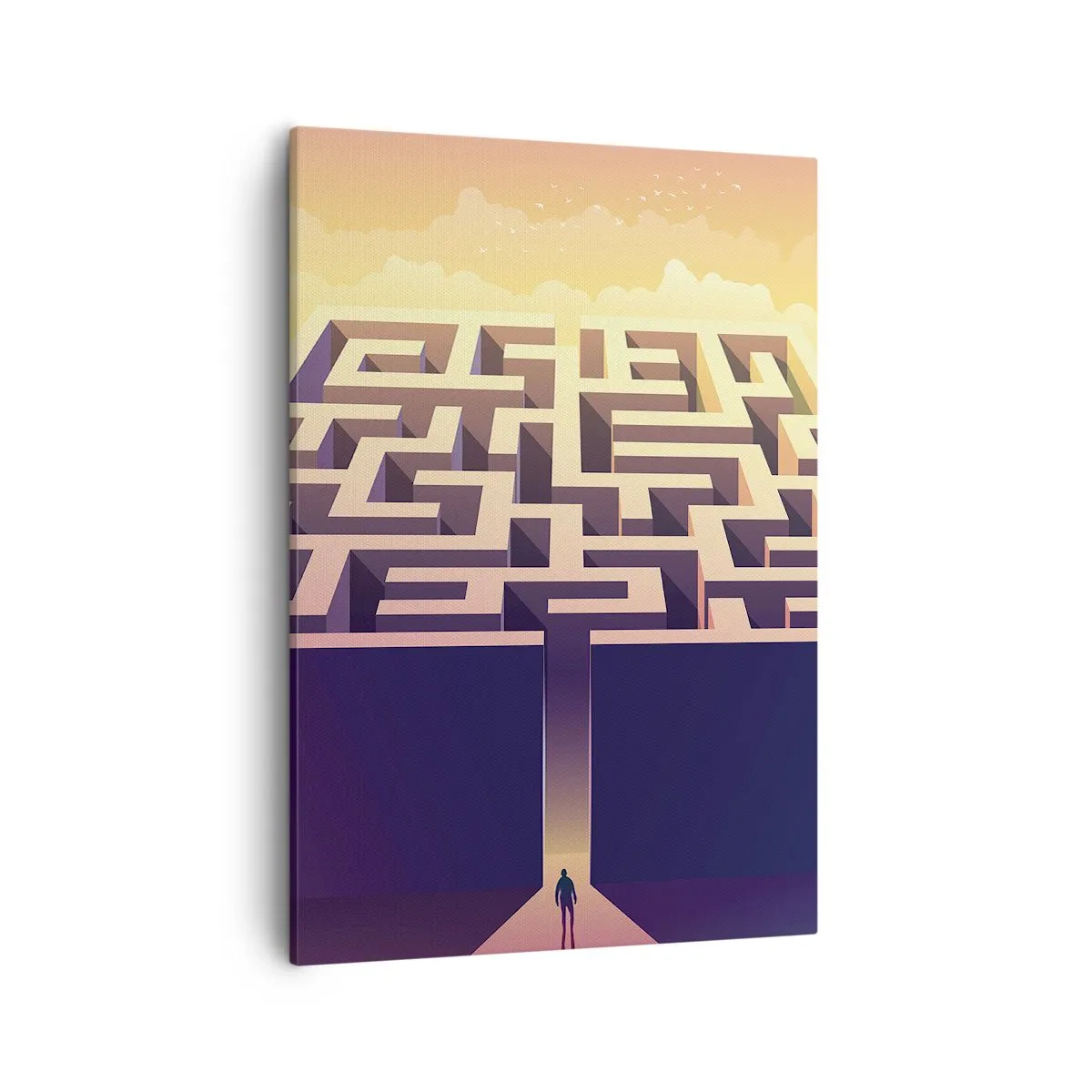 Vászonkép - Döntés ideje - 50x70 cm