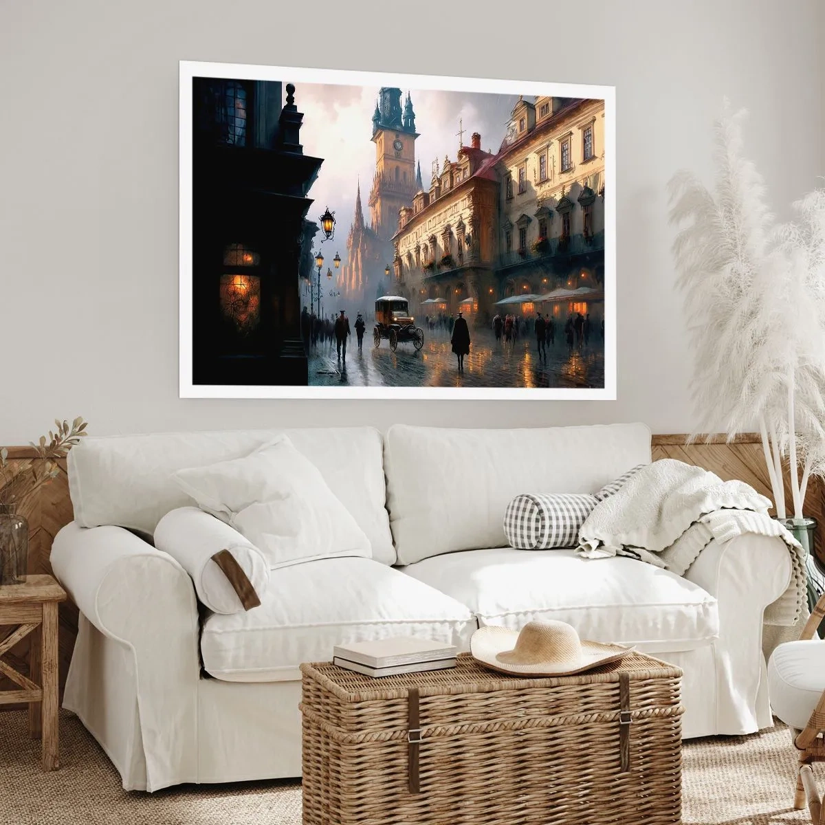 Poszter - Egy prágai este varázsa - 100x70 cm