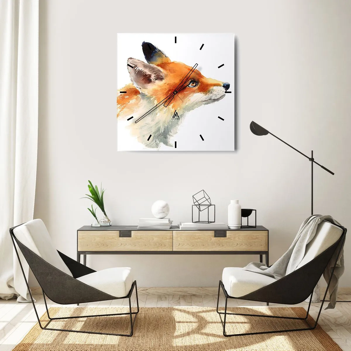 Falióra, Óra - Óvatosság az első - 30x30 cm