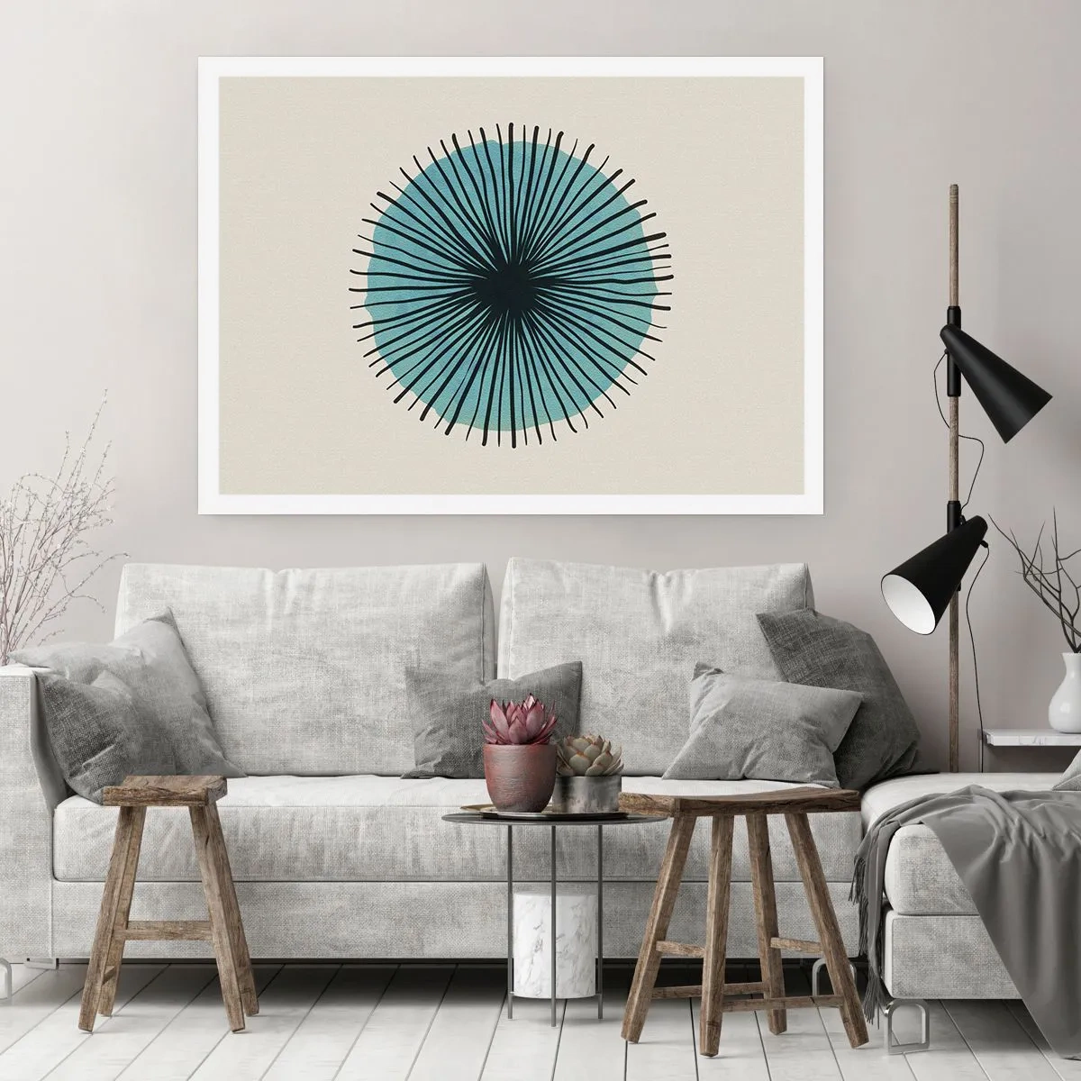 Poszter - Ragyogóan a kékben - 70x50 cm