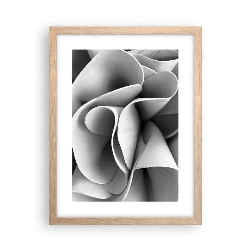 Poszter világos tölgy keretben - Az űrben történik - 30x40 cm