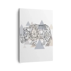 Vászonkép - Az erő szerkezete - 70x100 cm