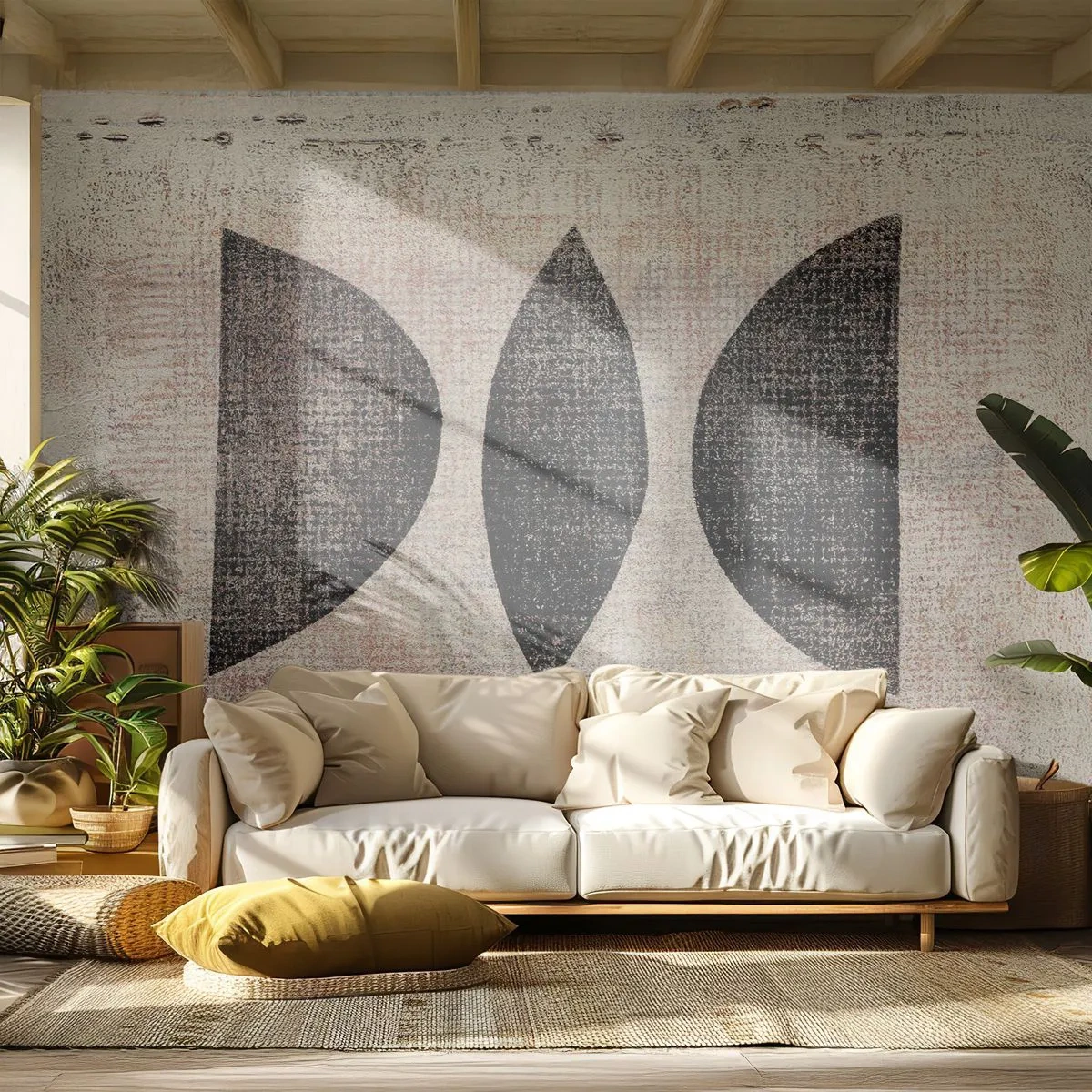 Fotótapéta Standard Eco - Etnikai absztrakció - Absztrakció, Darab, Modern művészet - 350x256 cm