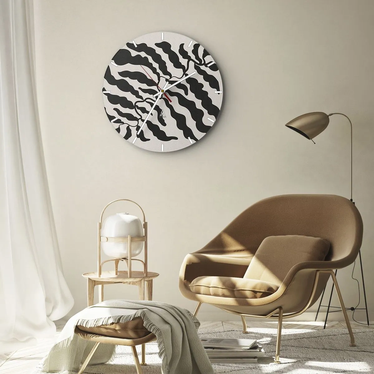 Falióra, Óra - A tér természete - 30x30 cm