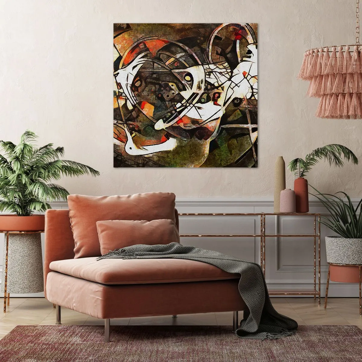 Vászonkép - Hallod a mozgást? - 30x30 cm