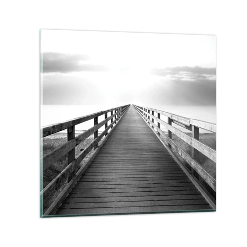 Üveg kép - A messzeségbe... - 30x30 cm