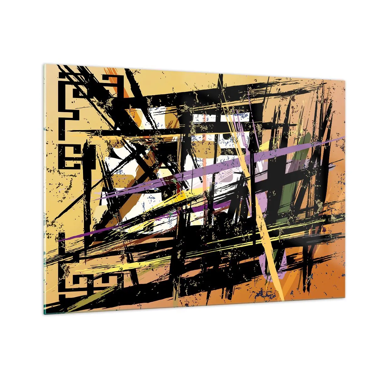 Üveg kép - Éles vágás - 100x70 cm