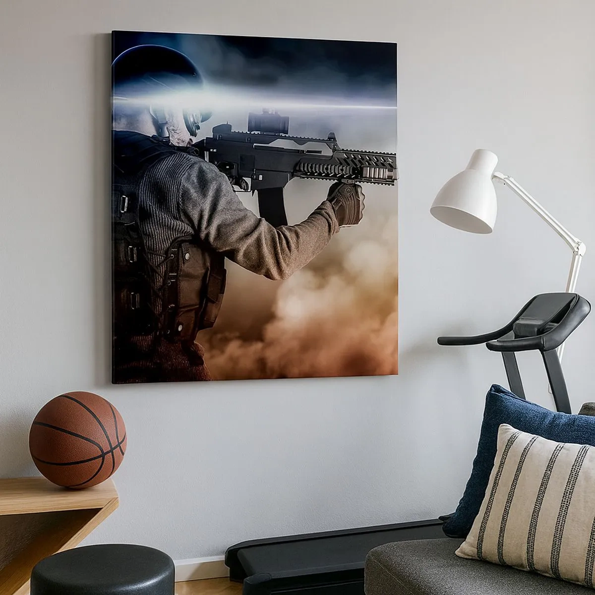 Vászonkép - Egyszerűen egy hős - 30x30 cm