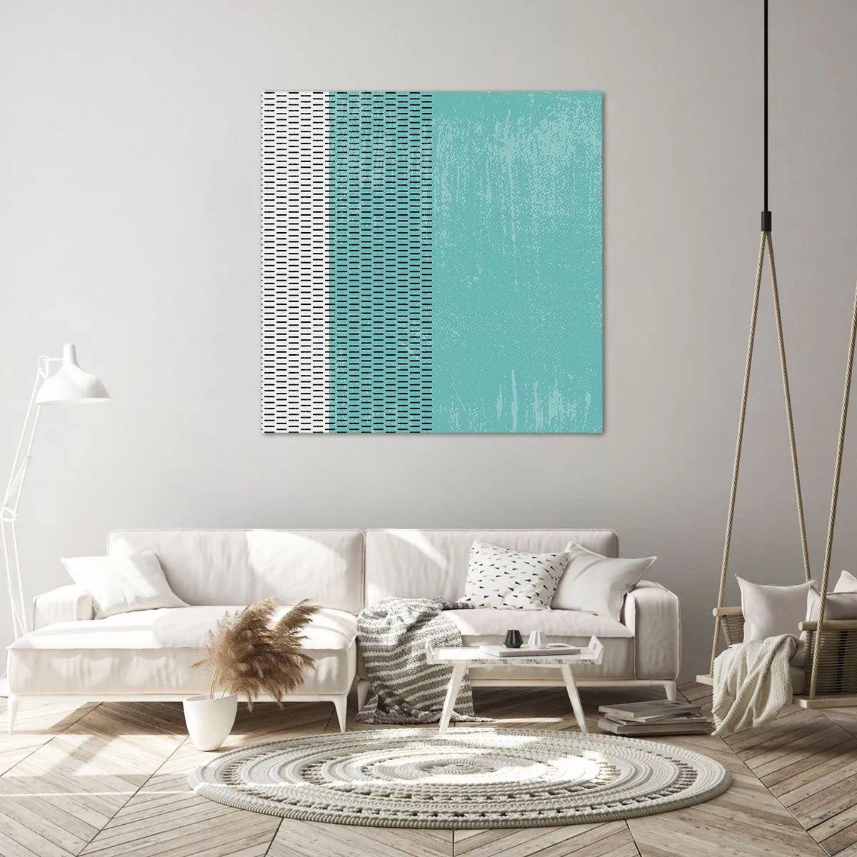 Vászonkép - Kiegyensúlyozott kompozíció - 60x60 cm