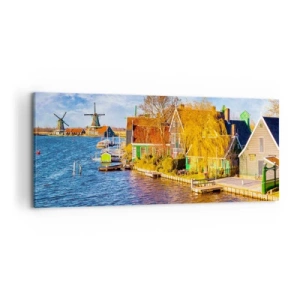 Vászonkép - Évszázadok óta nincs változás - 120x50 cm