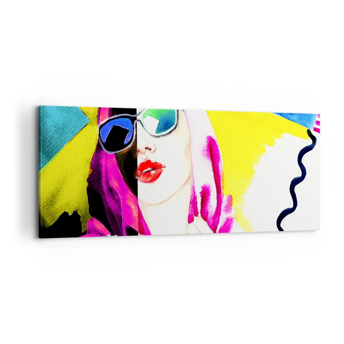 Vászonkép - Nem vagyok fehér és nem vagyok fekete - 120x50 cm