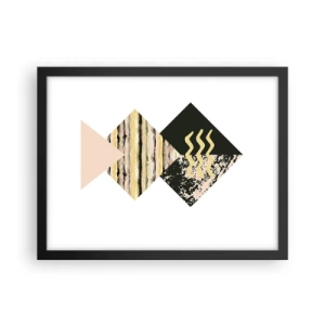 Poszter fehér keretben - Nem olyan egyszerű - 40x30 cm