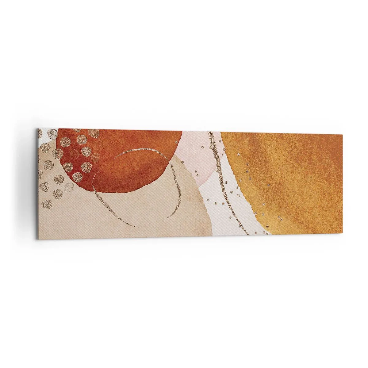 Vászonkép - Gömbölyűség és mozgás - 160x50 cm