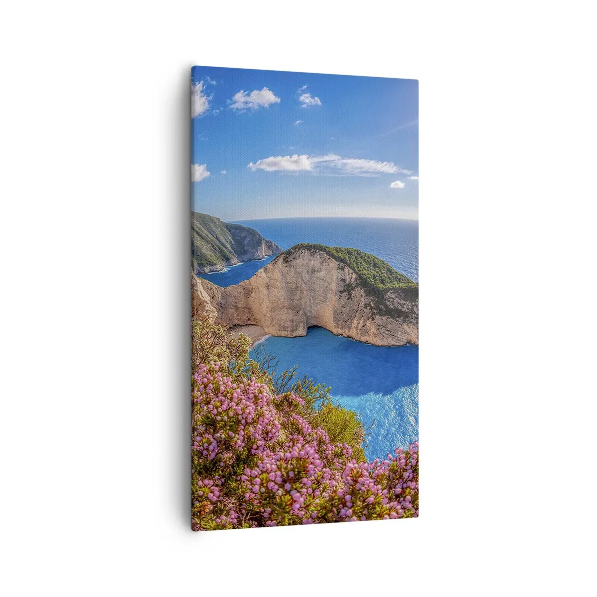 Vászonkép - Nagyszerű görög nyaralásom - 55x100 cm