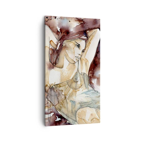 Vászonkép - Lila hangulatban - 45x80 cm