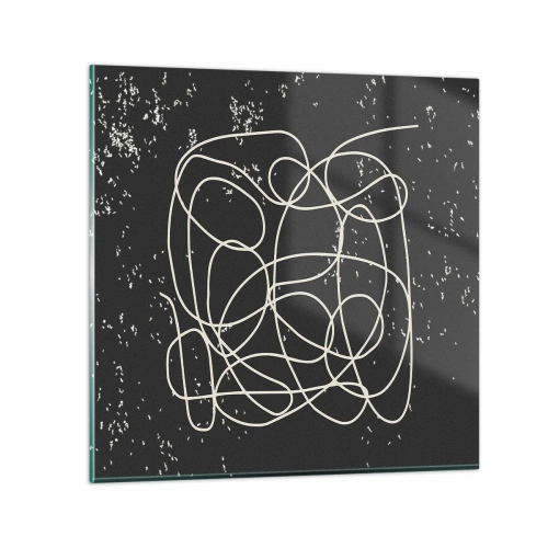 Üveg kép - Gondolatok elkalandozása - 30x30 cm