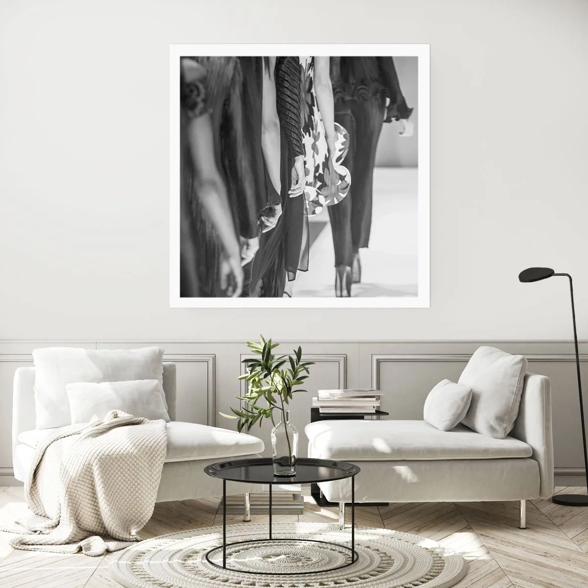 Poszter - Stílusos felvonulás - 30x30 cm