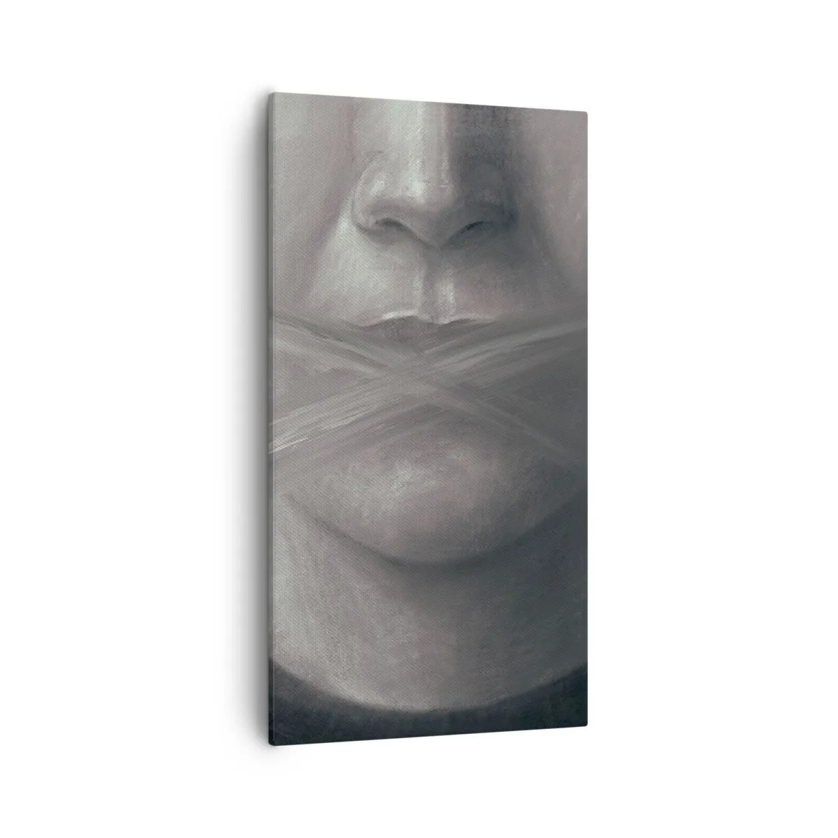 Vászonkép - Szó nélkül - 55x100 cm