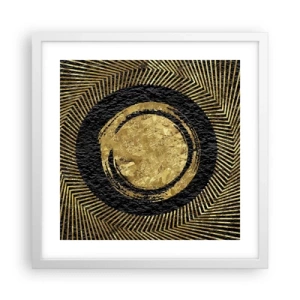 Poszter fekete keretben - Glamour kompozíció - 40x40 cm