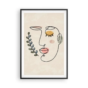 Poszter fehér keretben - Meglelt nyugalom - 61x91 cm