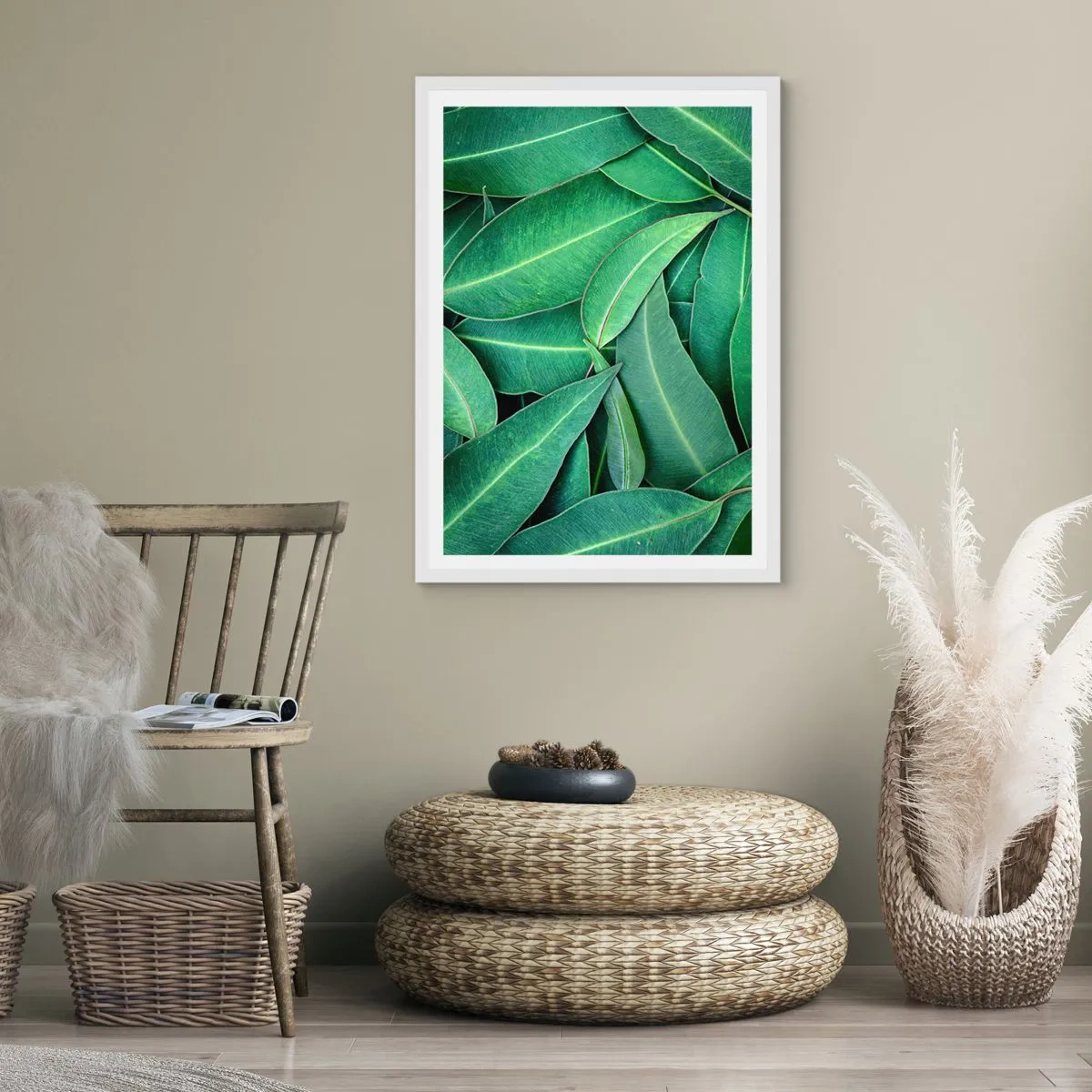 Poszter fekete keretben - Lédús és friss - 70x100 cm