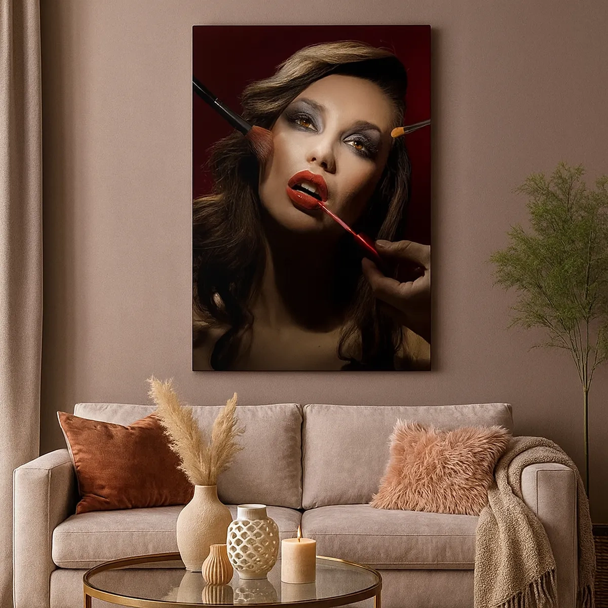 Vászonkép - Álmodozó szép - 50x70 cm