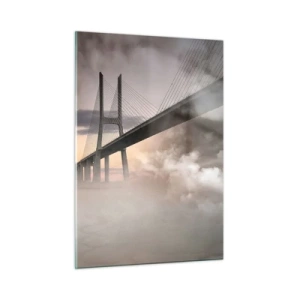 Üveg kép - A nem létező folyó mentén - 50x70 cm