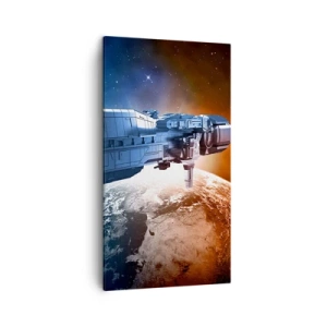 Vászonkép - Óvatos megfigyelő - 45x80 cm