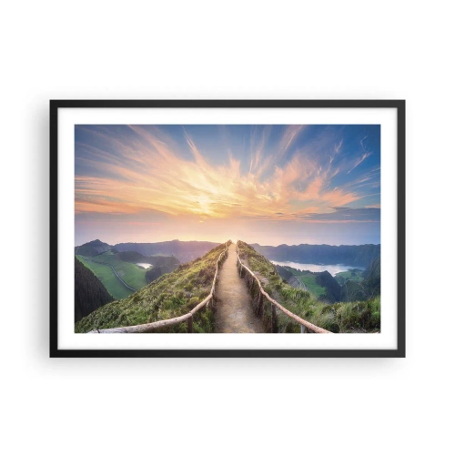 Poszter fehér keretben - Közel az éghez - 70x50 cm