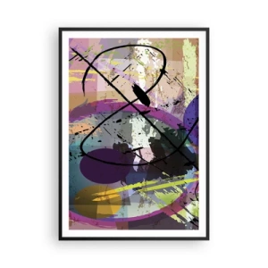 Poszter fehér keretben - Mehet egyenesen előre vagy körbe - 70x100 cm