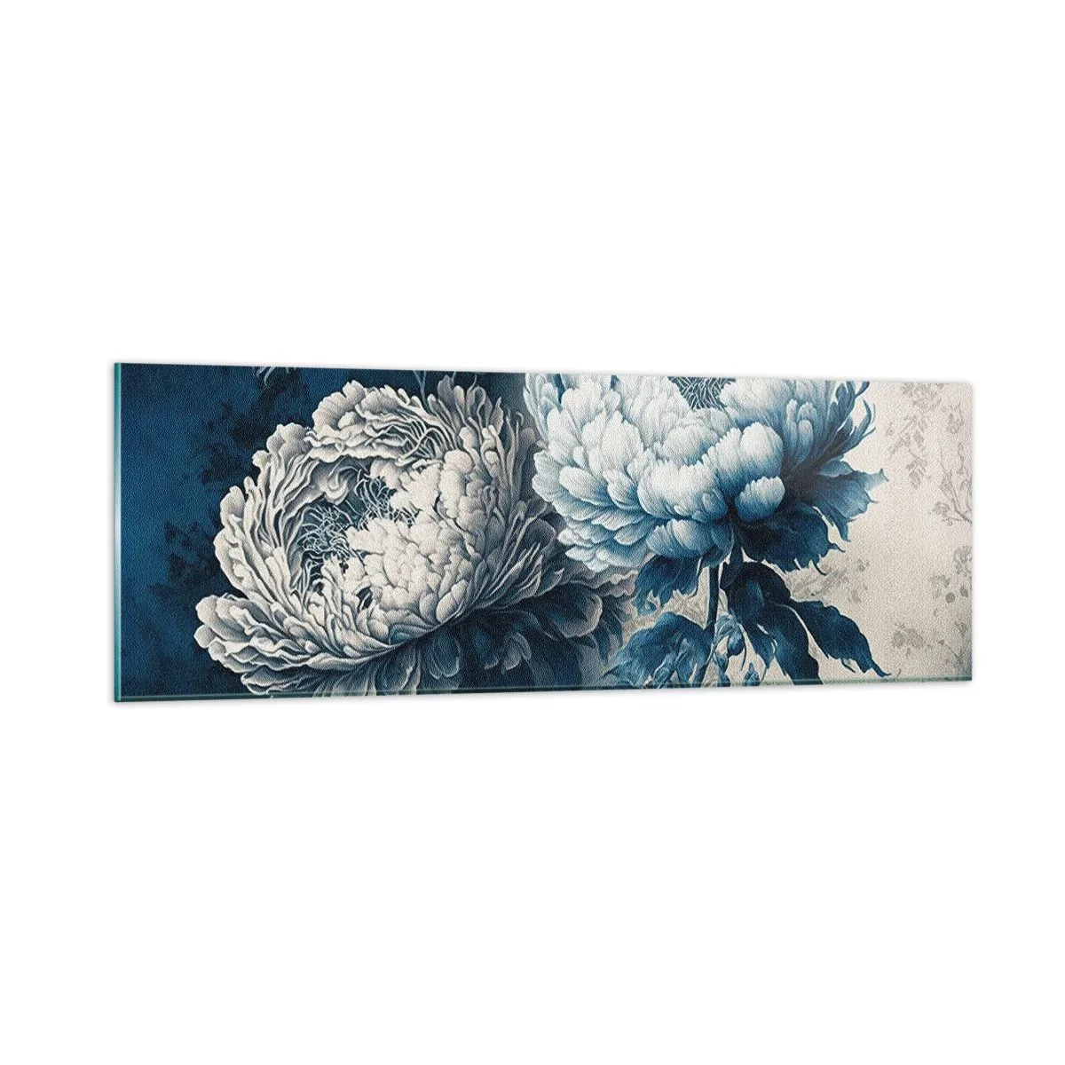 Üveg kép - Egy jól összeillő pár - 90x30 cm