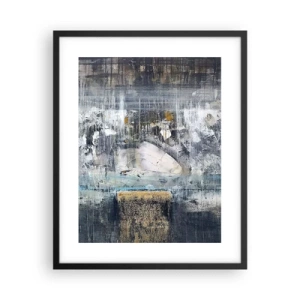 Poszter fehér keretben - Mint a jégen, mint a csomón - 40x50 cm