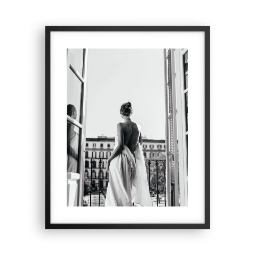 Poszter fehér keretben - Az érzékek felébredése - 40x50 cm