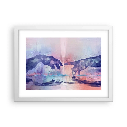 Poszter fekete keretben - Az élet isteni szikrája - 40x30 cm