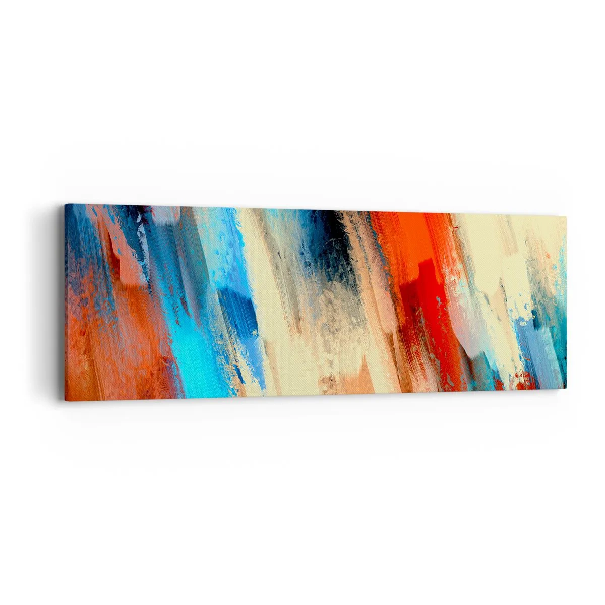 Vászonkép - Színek kaszkádja - 90x30 cm